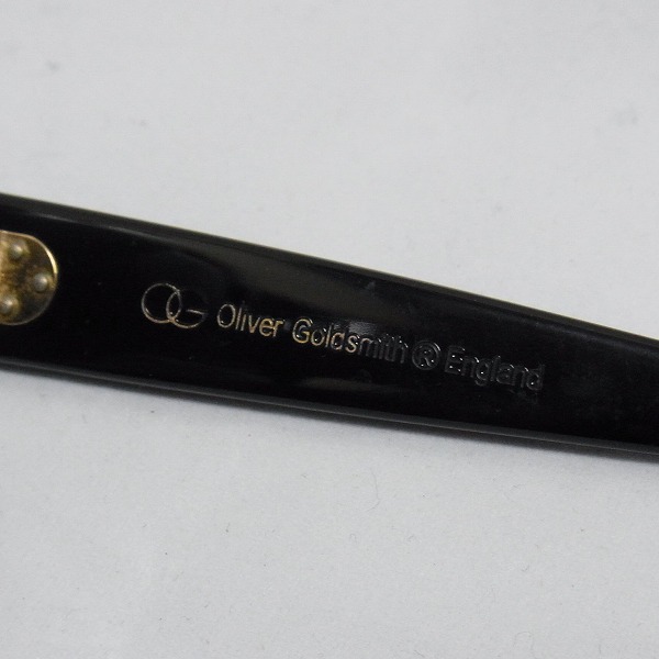 実際に弊社で買取させて頂いた★OLIVER GOLDSMITH/オリバーゴールドスミス COUNSELLOR/カウンセラー メガネ/メガネフレームの画像 5枚目