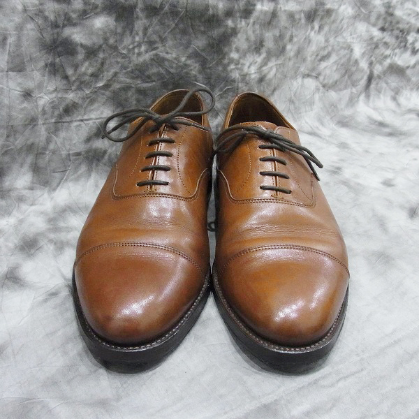 実際に弊社で買取させて頂いた★CROCKETT&JONES/クロケットジョーンズ BEDFORD/ベドフォード ストレートチップ 8488/25.5cmの画像 1枚目