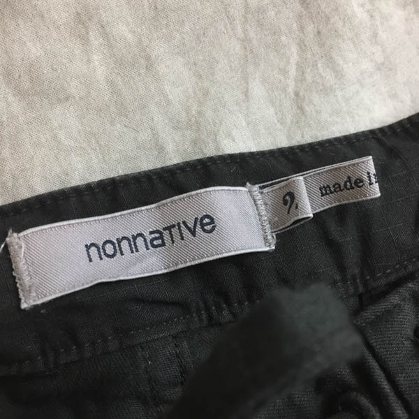 実際に弊社で買取させて頂いたnonnative. /ノンネイティブ 14SS DWELLER EASY RIB PANTS/リブパンツ/2の画像 2枚目