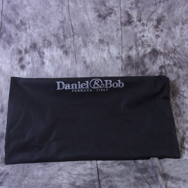 実際に弊社で買取させて頂いたDaniel&Bob/ダニエル＆ボブ クロコ型押し レザーボストンバッグの画像 8枚目