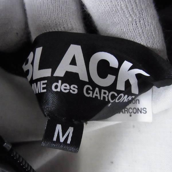 実際に弊社で買取させて頂いたBLACK COMME des GARCONS/ブラックコムデギャルソン ナイロンジャケット 1O-J010/Mの画像 3枚目