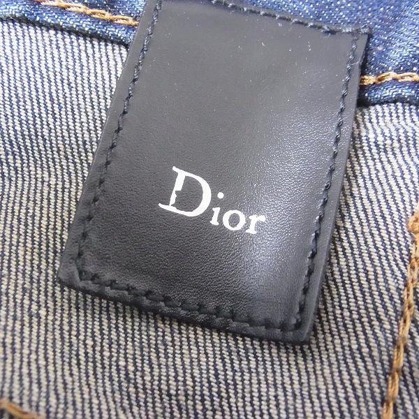 実際に弊社で買取させて頂いたDior Homme/ディオールオム 07AW JAKE/ジェイク スキニーストレッチデニムパンツ エディ期/7H3111080585/30の画像 3枚目