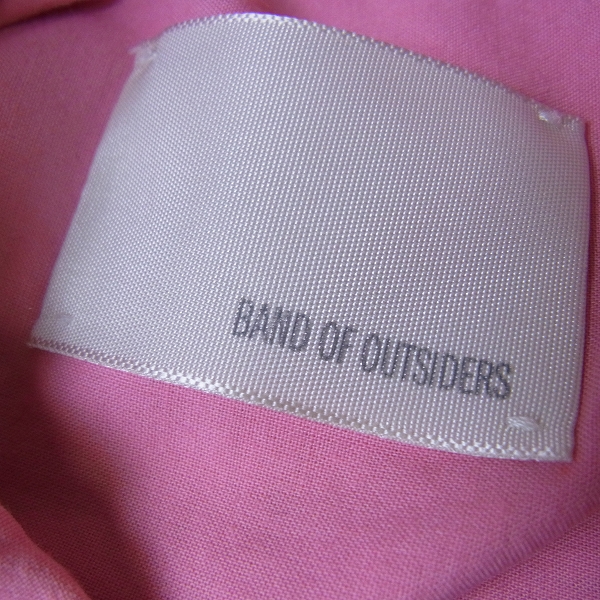 実際に弊社で買取させて頂いたBAND OF OUTSIDERS/バンドオブアウトサイダーズ 長袖シャツ ピンク Mの画像 2枚目