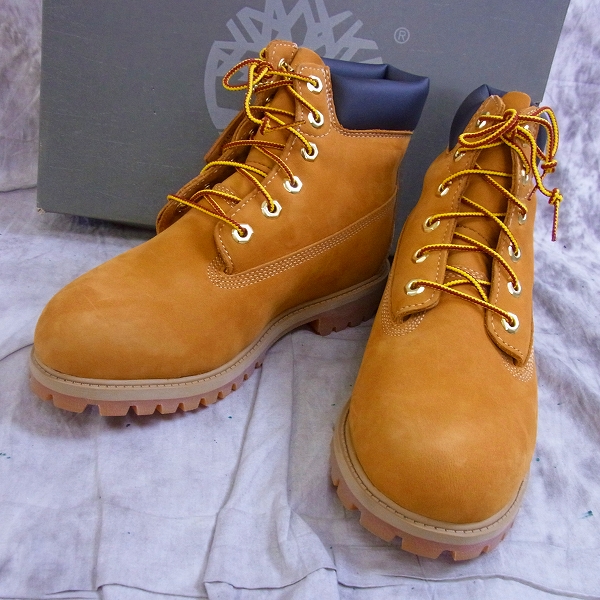 実際に弊社で買取させて頂いた【未使用】Timberland/ティンバーランド 6inch Premium Boots 12909 キャメル 24