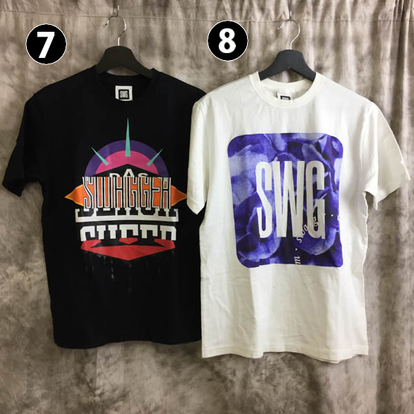 実際に弊社で買取させて頂いたSWAGGER/スワッガー Tシャツ 半袖カットソー 9点SETの画像 4枚目