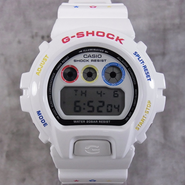 実際に弊社で買取させて頂いたG-SHOCK×メディコムトイ 限定コラボ 30周年記念 BE@RBRICK/ベアブリック ホワイト DW-6900MT-7JR