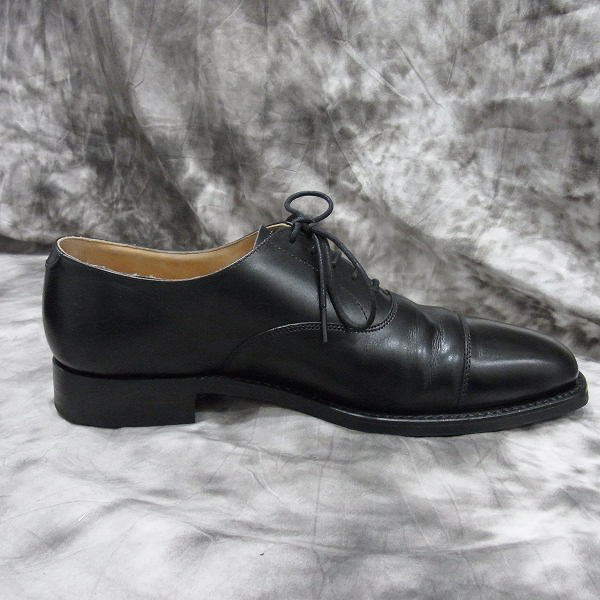 実際に弊社で買取させて頂いた★CROCKETT&JONES/クロケットジョーンズ ストレートチップ HALLAM 5057/24cmの画像 4枚目