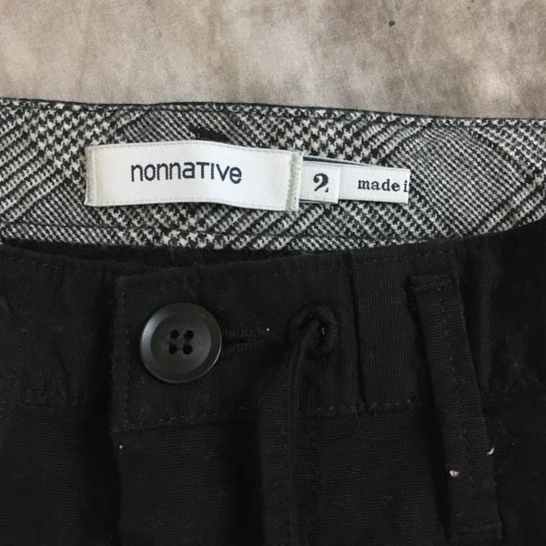 実際に弊社で買取させて頂いたnonnative. /ノンネイティブ 14SS DWELLER EASY RIB PANTS C/P GROSGRAIN/2の画像 2枚目