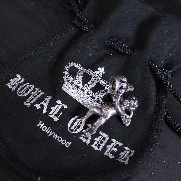 実際に弊社で買取させて頂いたROYAL ORDER/ロイヤルオーダー エンジェル ホールディング クラウン ペンダントの画像 5枚目