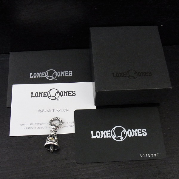 実際に弊社で買取させて頂いた★【定価13万↑・ギャラ付き】LONE ONES/ロンワンズ クレーンベルペンダント/スモール 18Kイエローゴールドアイズ フュージョンシリーズの画像 7枚目