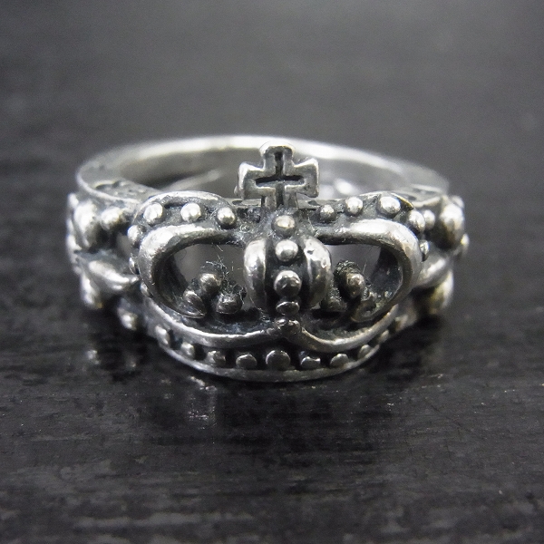 実際に弊社で買取させて頂いたROYAL ORDER/ロイヤルオーダー DEMI CROWN RING/デミクラウンリング 13号の画像 1枚目