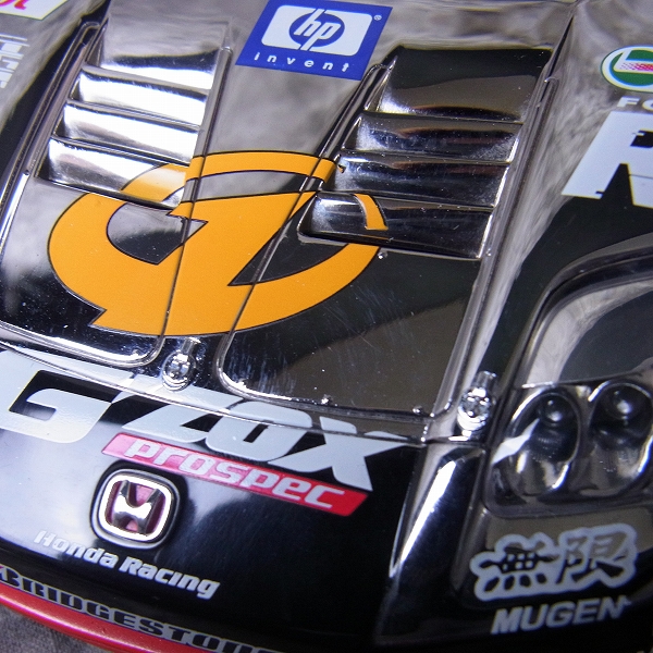 実際に弊社で買取させて頂いたAUTOart/オートアート 1/18 モータースポーツシリーズ ホンダ NSX '03 JGTC シルバーメッキverの画像 4枚目