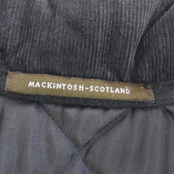 実際に弊社で買取させて頂いた☆MACKINTOSH/マッキントッシュ キルティングコート/ジャケット/36 の画像 2枚目