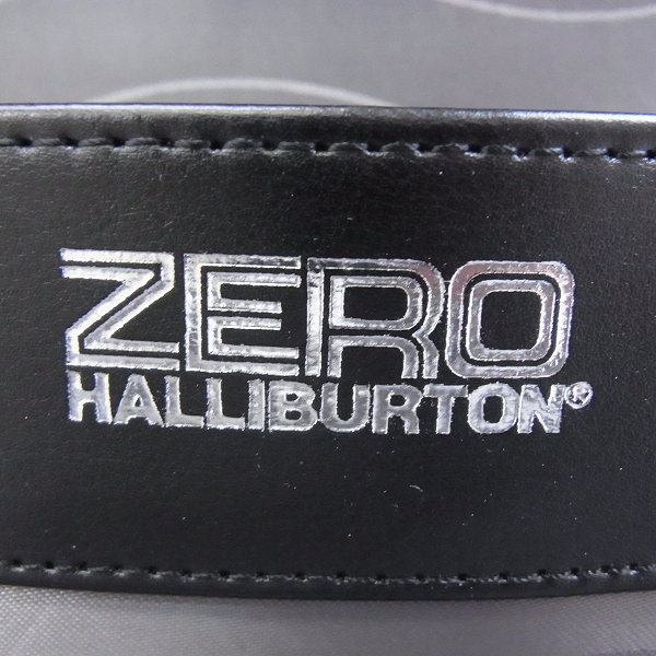 実際に弊社で買取させて頂いたZERO HALLIBURTON/ゼロハリバートン ダイヤルロック付き アタッシュケース ブラック シルバーの画像 5枚目