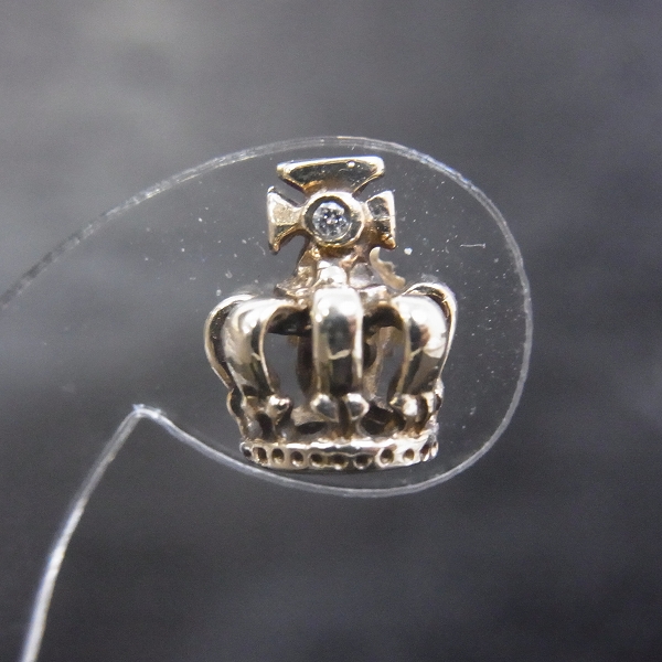 ROYAL ORDER/ロイヤルオーダー HALF TINY CROWN STUD/ハーフタイニー ...