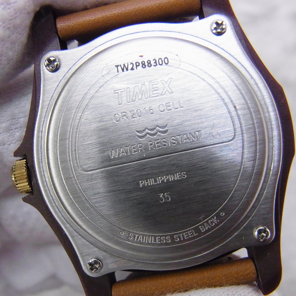 実際に弊社で買取させて頂いたTIMEX/タイメックス Safari 復刻モデル TW2P88300 【動作未確認】の画像 3枚目