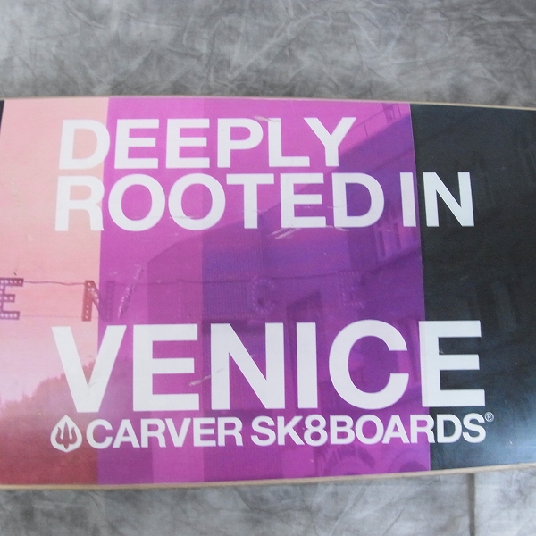 実際に弊社で買取させて頂いたcarver/カーバー Venice/ベニス スケートボード/クルーザー コンプリートの画像 4枚目