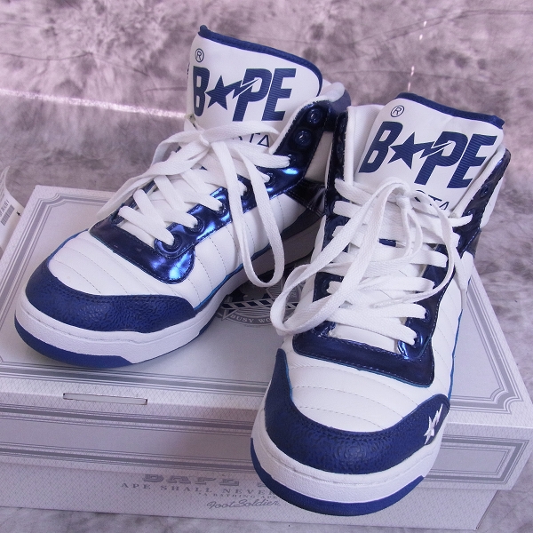 アウトレットクーポン BAPE BAPESTA ハイカットスニーカー | www