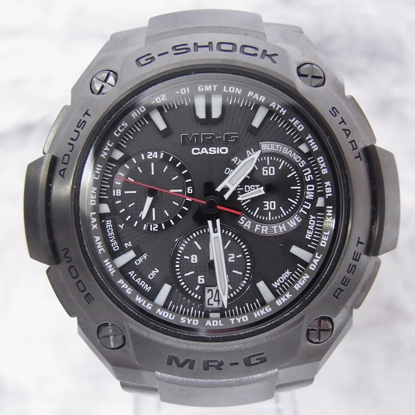 実際に弊社で買取させて頂いたG-SHOCK/ジーショック MR-G クロノグラフ タフソーラー MRG-8000B