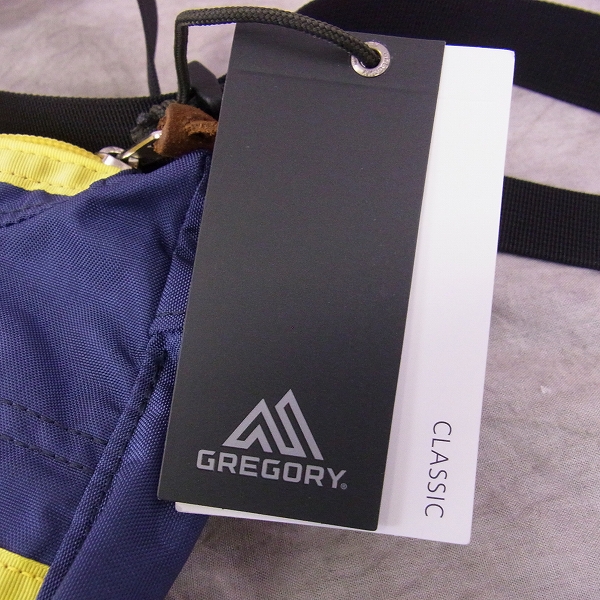 実際に弊社で買取させて頂いた【未使用】GREGORY/グレゴリー サッチェル スモール ショルダーバッグ ブルーの画像 6枚目