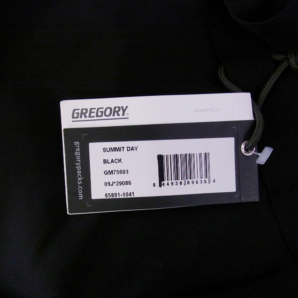 実際に弊社で買取させて頂いたGREGORY/グレゴリー SUMMIT DAY/サミットデイ リュックサック/バックパック/GM75603の画像 6枚目