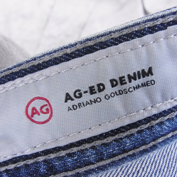 実際に弊社で買取させて頂いたAG JEANS/エージージーンズ APEX リペア加工デニム 30の画像 4枚目