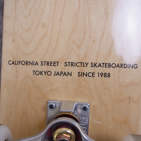 実際に弊社で買取させて頂いたCALIFORNIA STREET/カリフォルニアストリート スケートボード/コンプリートデッキの画像 3枚目