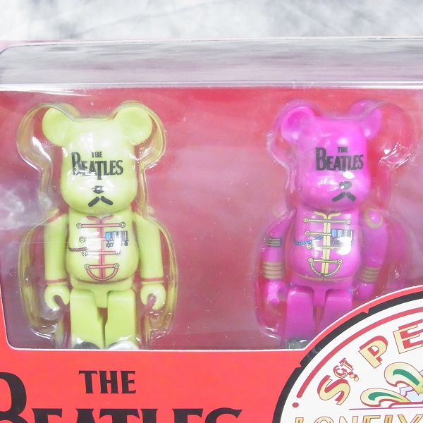 実際に弊社で買取させて頂いたBE＠RBRICK/ベアブリック×ビートルズ SGT. PEPPER'S LONELY HEARTS CLUB BAND 4体セットの画像 2枚目