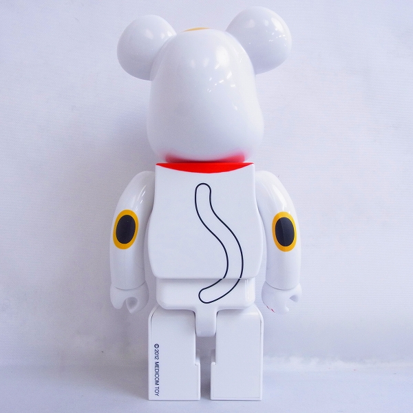 実際に弊社で買取させて頂いた東京スカイツリー ソラマチ×BE@RBRICK 招き猫 ベアブリック 千万両/白 400%の画像 1枚目