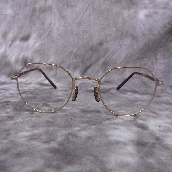 実際に弊社で買取させて頂いたOLIVER PEOPLES/オリバーピープルズ OP-43T/メガネ/フルリム の画像 1枚目