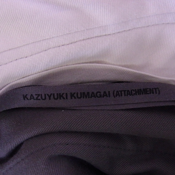 実際に弊社で買取させて頂いたKAZUYUKI KUMAGA/カズユキクマガイ/アタッチメント Nyトリコットストレッチツイル ジョッパーズパンツ KP51-062/2の画像 3枚目