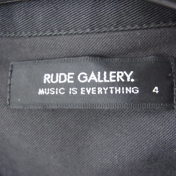 実際に弊社で買取させて頂いた☆RUDE GALLERY/ルードギャラリー 音刺繍 スイングトップ ジャケット 4の画像 2枚目