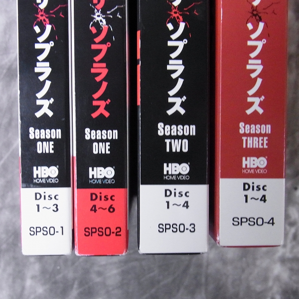 実際に弊社で買取させて頂いたTHE Sopranos/ザ・ソプラノズ DVDディスク Season1～SIX Part2まで 計8点SET【動作未確認】の画像 1枚目