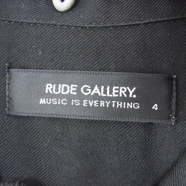 実際に弊社で買取させて頂いた☆RUDE GALLERY/ルードギャラリー マリア刺繍 ボーリングシャツ 4の画像 2枚目