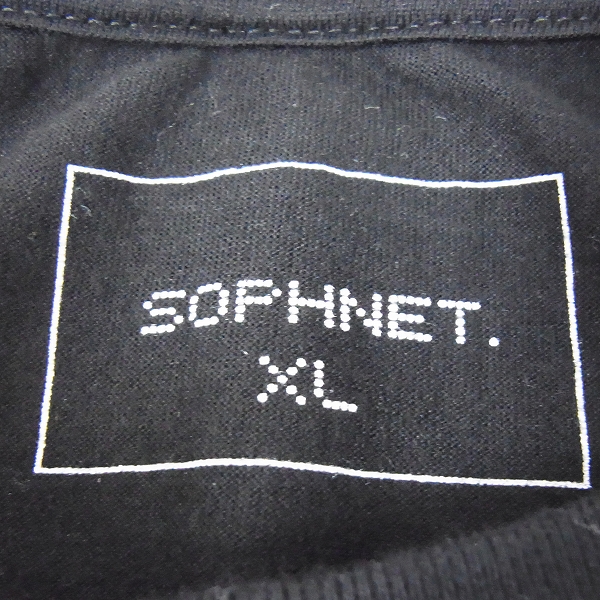 実際に弊社で買取させて頂いた☆SOPHNET/ソフネット FABRIC MIX POCKET TEE パッチワークTシャツ XLの画像 2枚目