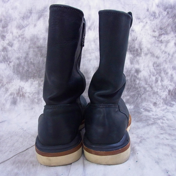 visvim/ビズビム WABANAKI BOOTS FOLK ペコスブーツ ブラックの買取