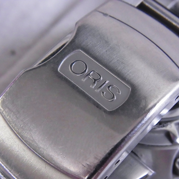 実際に弊社で買取させて頂いた【ジャンク】ORIS/オリス ウィリアムズ F1 デイデイト SS/ステンレスの画像 3枚目