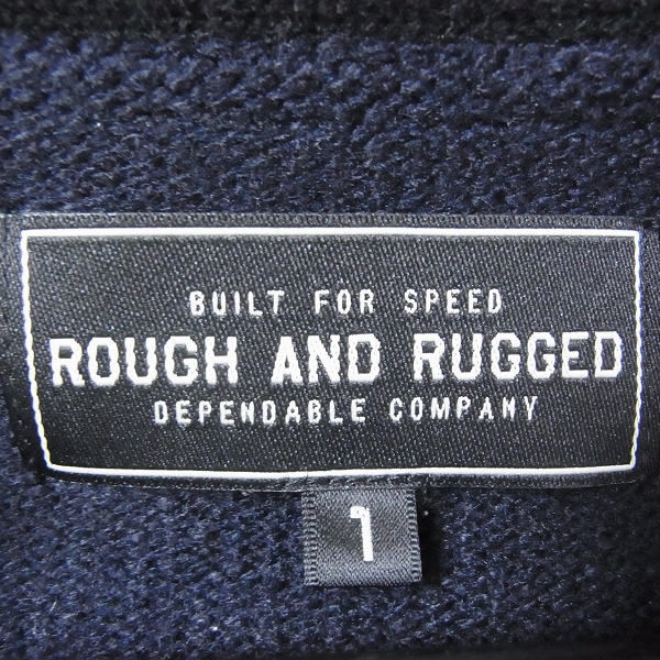 実際に弊社で買取させて頂いたROUGH AND RUGGED/ラフ アンド ラゲッド 14AW MILLS ジップアップカーディガン/1の画像 2枚目