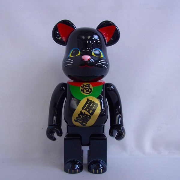 実際に弊社で買取させて頂いた東京スカイツリー ソラマチ×BE@RBRICK 招き猫 ベアブリック 開運/黒 400%