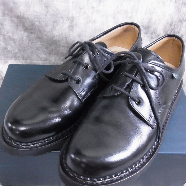 実際に弊社で買取させて頂いたParaboot/パラブーツ キャッスル 黒 レザーシューズ/702803/7