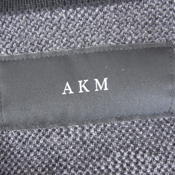 実際に弊社で買取させて頂いた☆AKM×muta/エーケーエム×ムータ ボーダーカモフラ ウールニットセーター Sの画像 2枚目