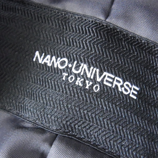 実際に弊社で買取させて頂いた☆nano universe/ナノユニバース ダブル ウールコート XLの画像 2枚目