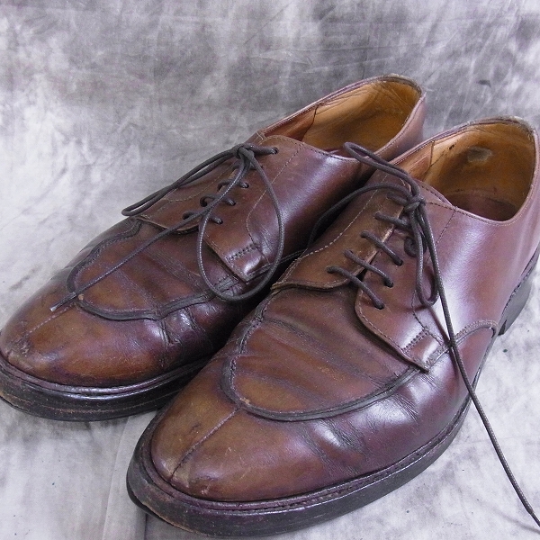 実際に弊社で買取させて頂いたCrockett&Jones/クロケットジョーンズ モールストン Uチップ レザーシューズ 7.5E