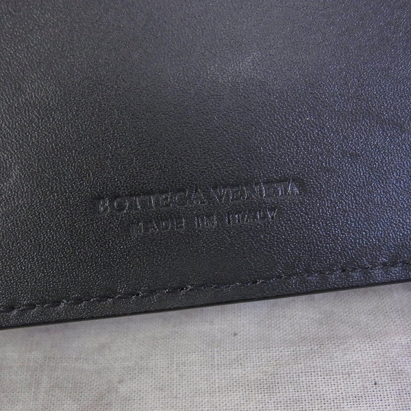 実際に弊社で買取させて頂いたBOTTEGA VENETA/ボッテガ・ヴェネタ　イントレチャート 財布　マネークリップの画像 5枚目