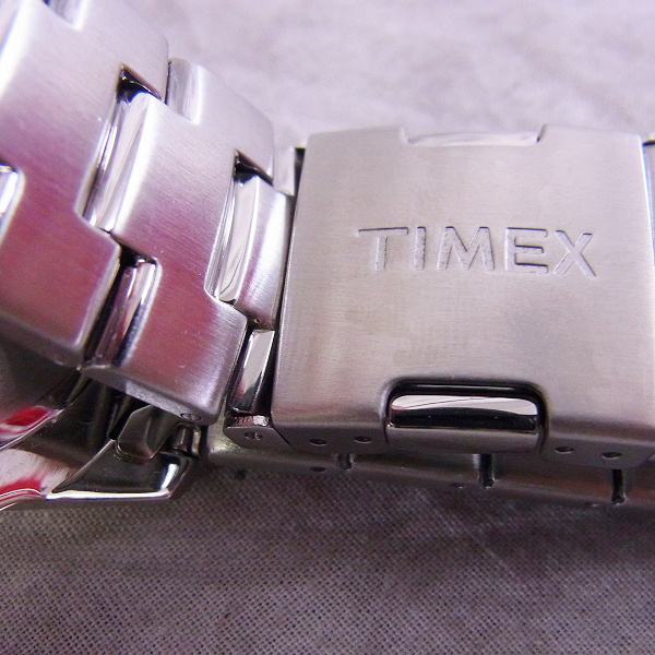 実際に弊社で買取させて頂いたTIMEX/タイメックス クロノグラフ スチール T2N161【動作未確認】の画像 4枚目