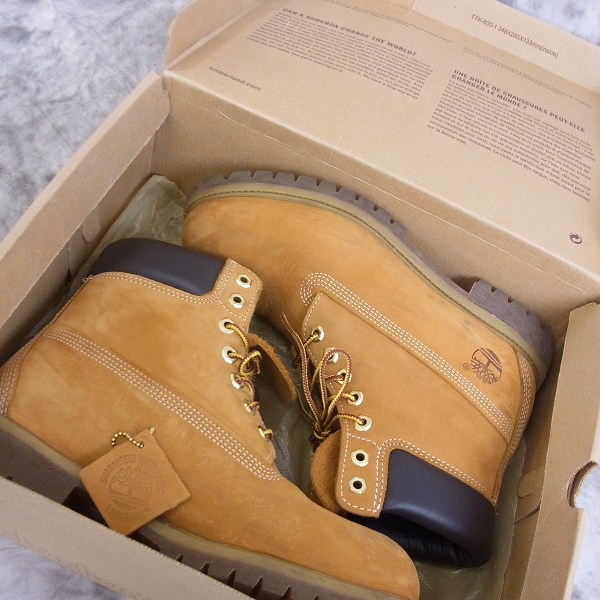 実際に弊社で買取させて頂いたTimberland/ティンバーランド プレミアムブーツ 10061/9Wの画像 8枚目