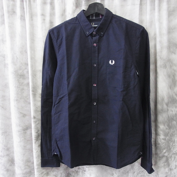 実際に弊社で買取させて頂いたFRED PERRY/フレッドペリー チェック切り替え 長袖シャツ/S