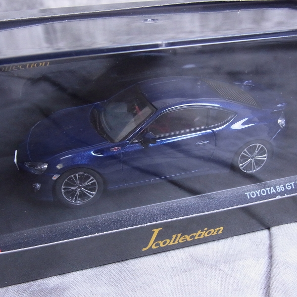 実際に弊社で買取させて頂いたKYOSHO/京商 J collection 1/43 TOYOTA 86 GT リミテッド ブルー/ホワイト 2点SETの画像 1枚目