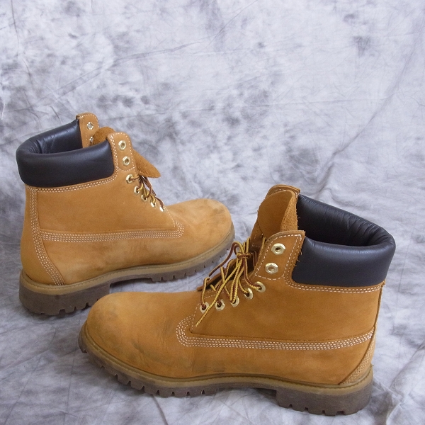 実際に弊社で買取させて頂いたTimberland/ティンバーランド プレミアムブーツ 10061/9Wの画像 3枚目