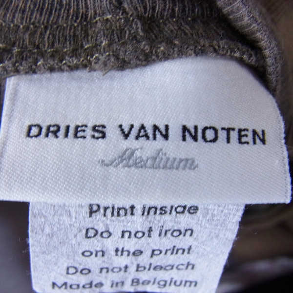 実際に弊社で買取させて頂いたDRIES VAN NOTEN/ドリスヴァンノッテン セーター ブラウンの画像 2枚目